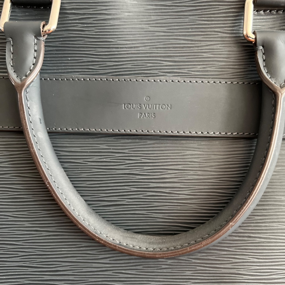 Louis Vuitton - Briefcase - Epi Leather Blue - Picture 4 of 10